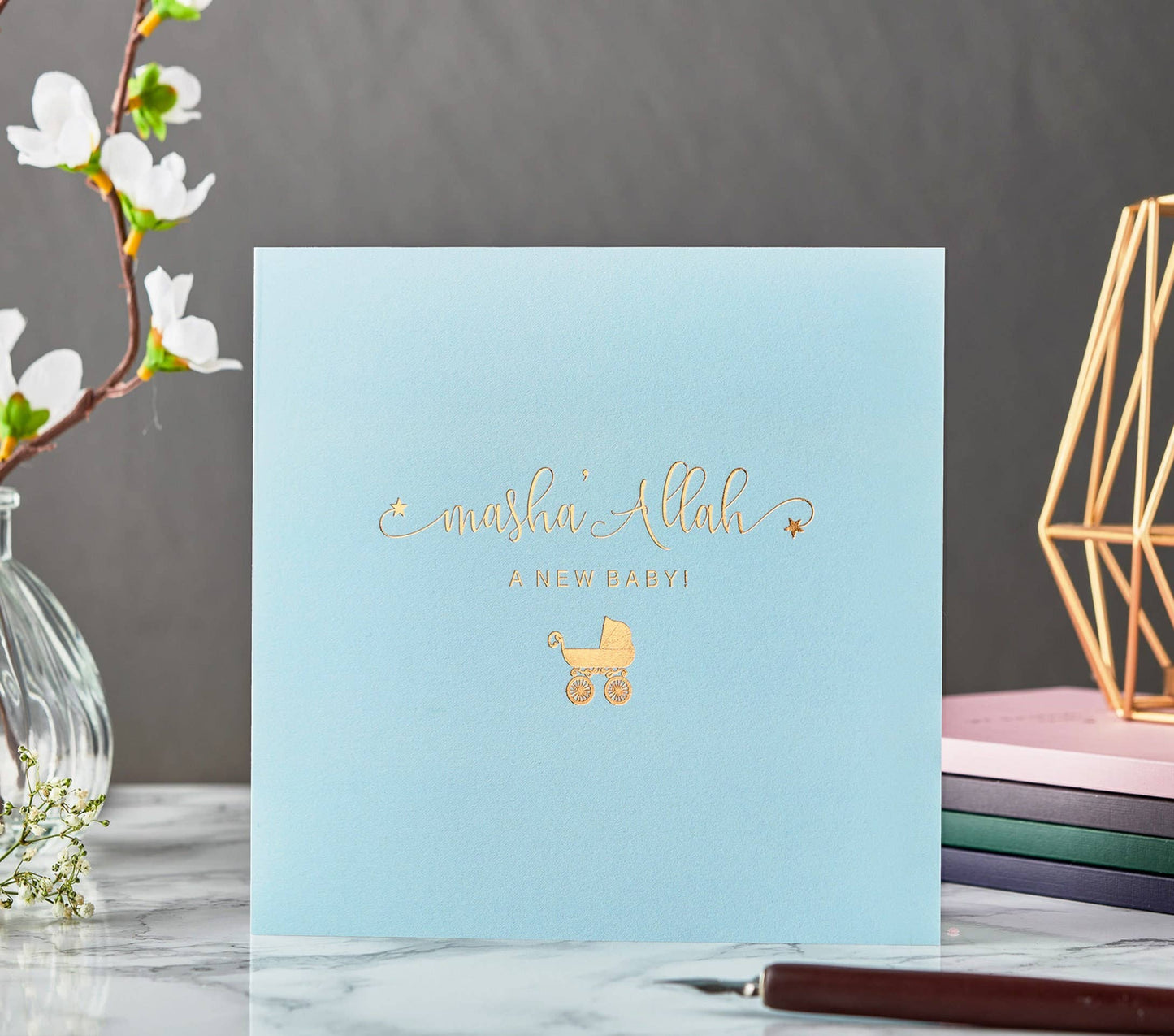 Baby Boy Masha'Allah Greeting Card
