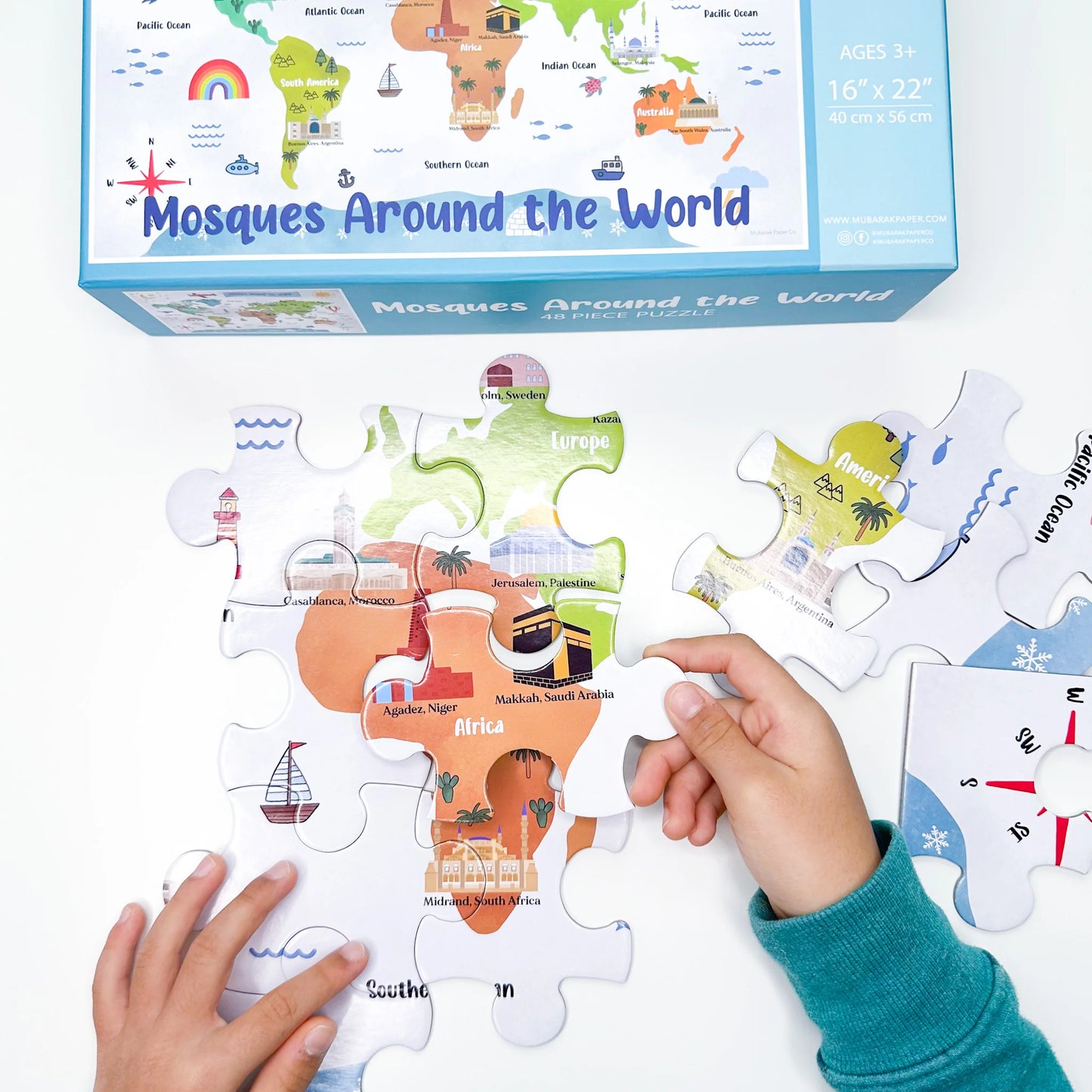 Mosques Around the World Puzzle
