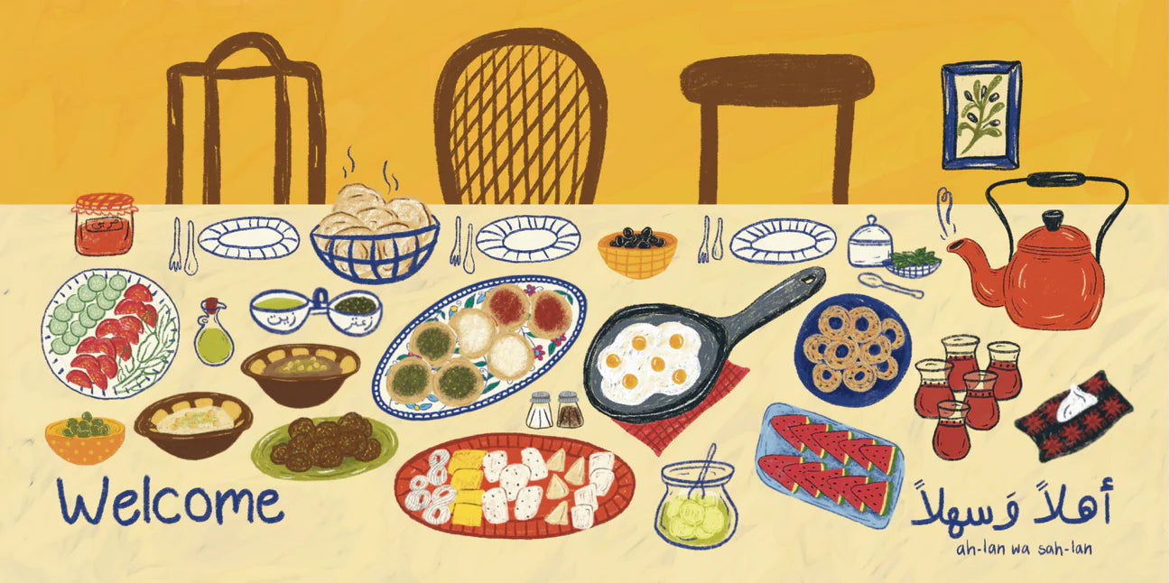 My Arabic Breakfast - Bilingual Numbers Book