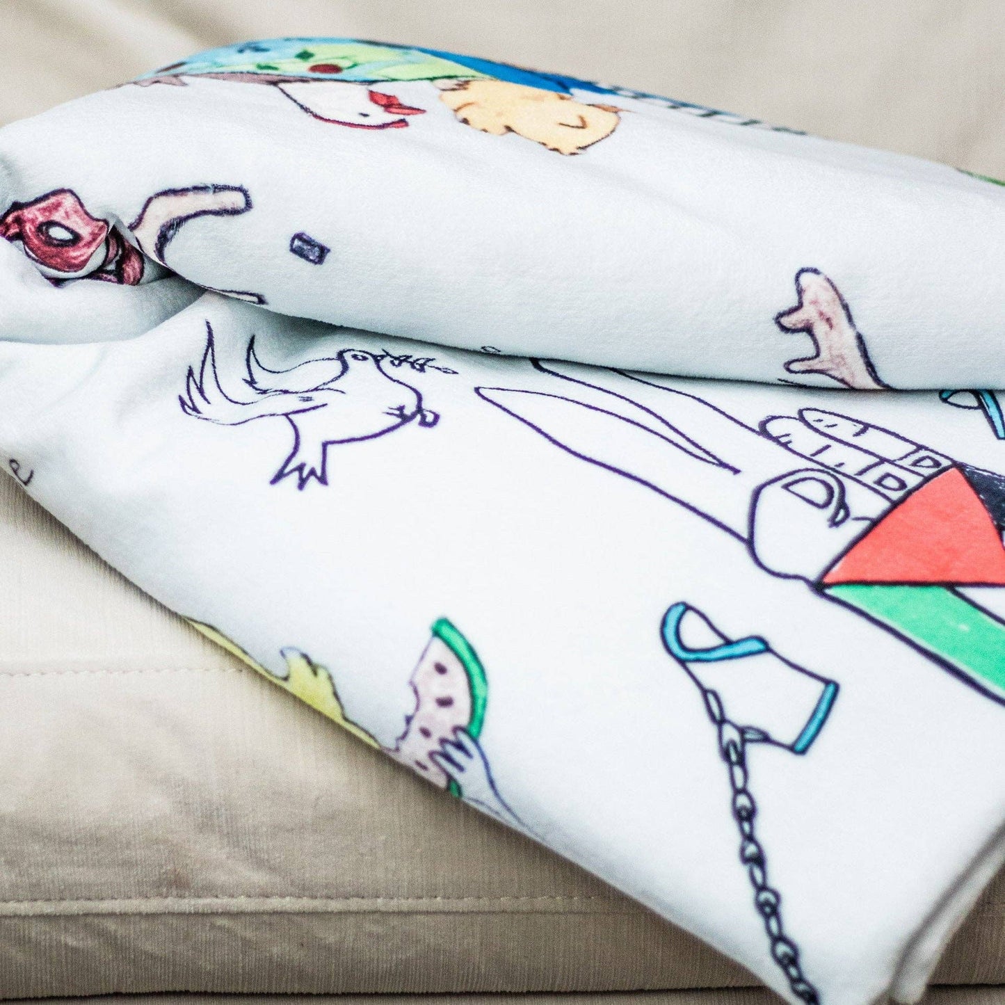 Children Of Palestine - Art Blanket