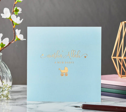 Baby Boy Masha'Allah Greeting Card