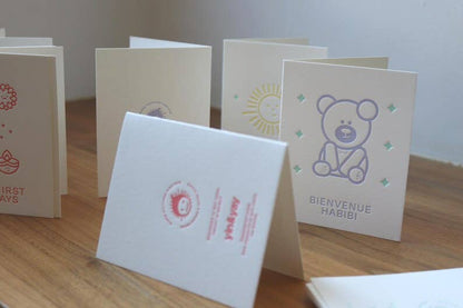 Mabrook Greeting Card | Letterpress Print