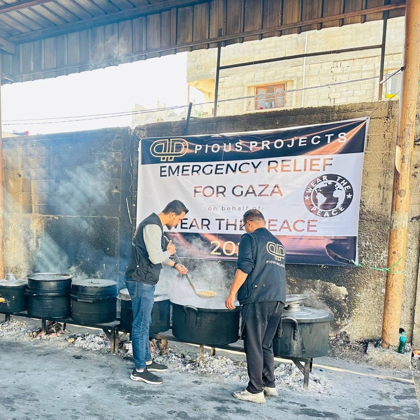 Kufiya Heart Jumbo Tote Bag