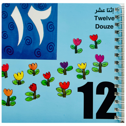 My First Numbers (trilingual flashcards) - أعدادي الاولى