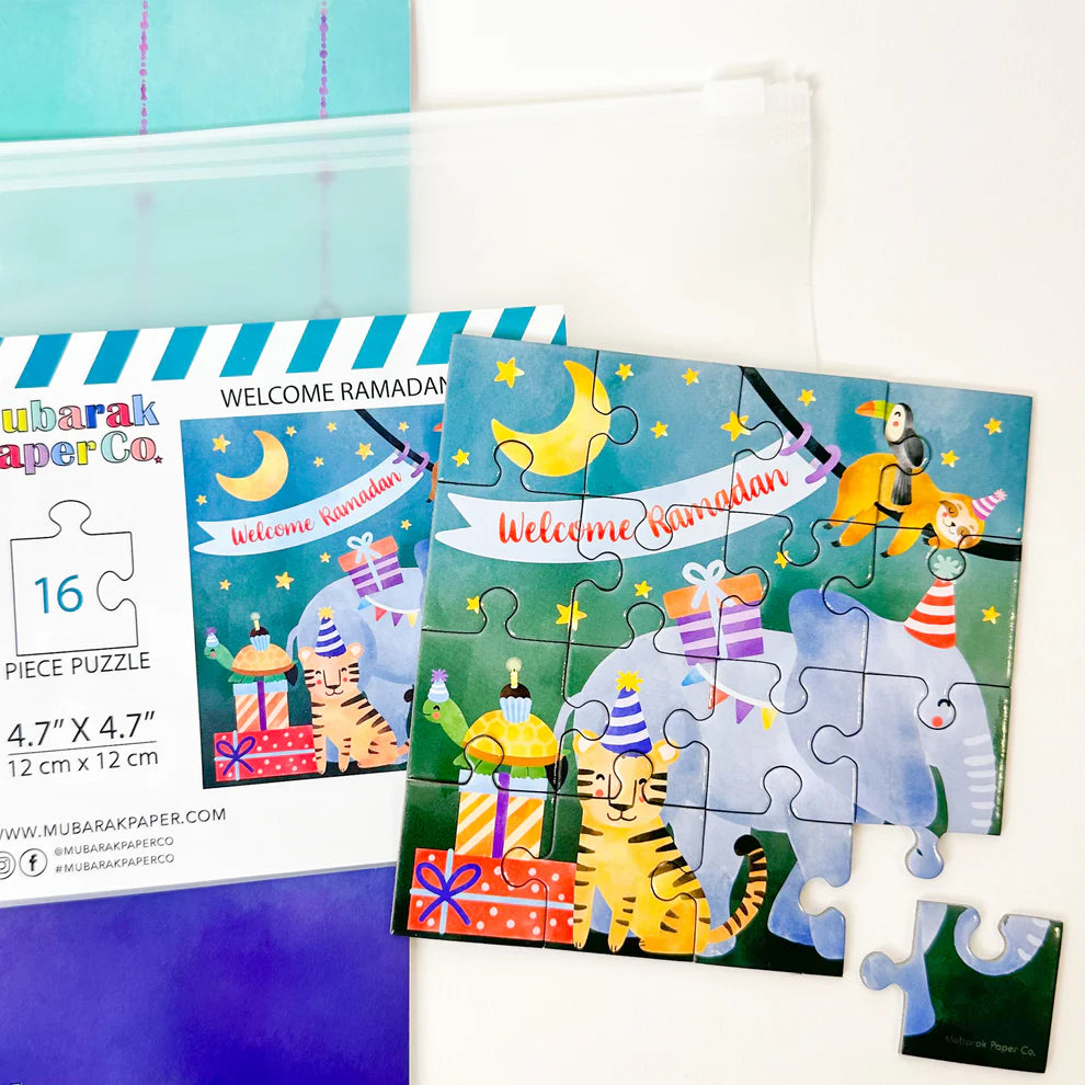 Ramadan Puzzles Pouch